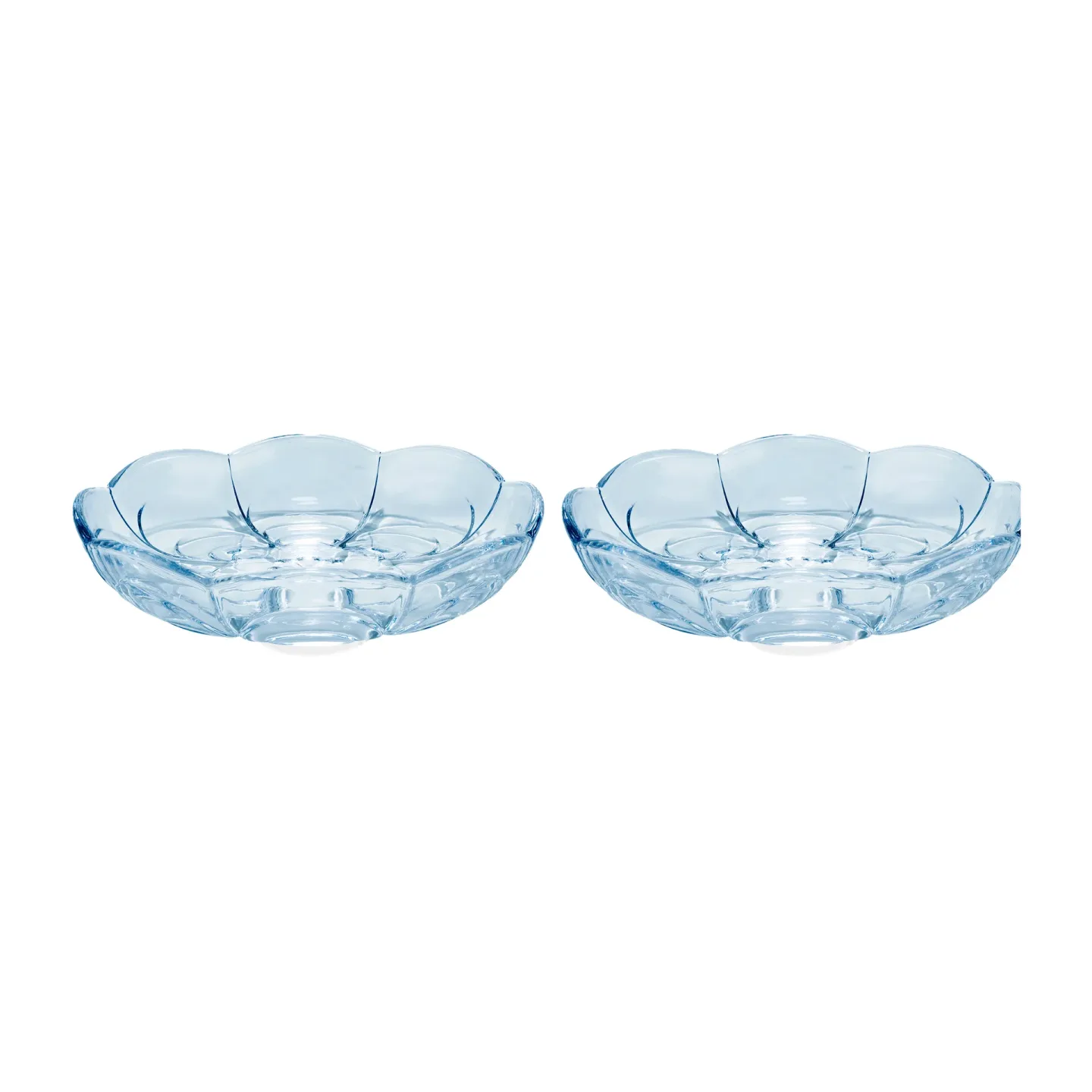 Holmegaard Lily Dessertteller Ø16cm 2er Pack Blue iris