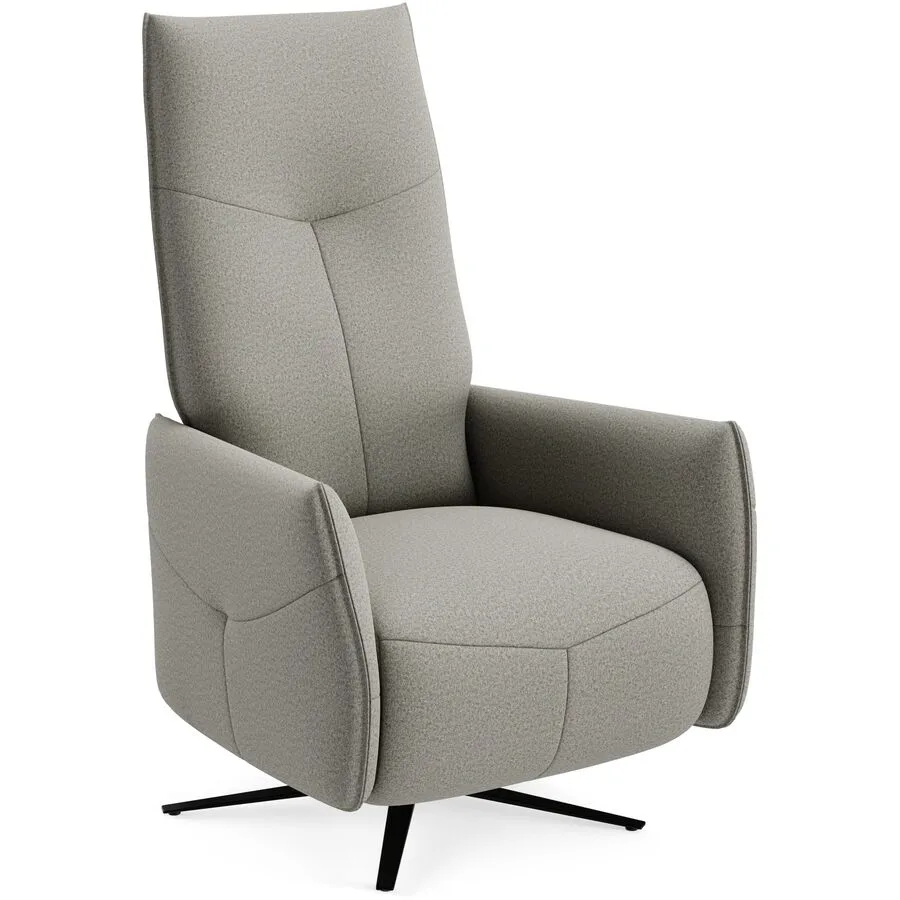 Relaxsessel Jura rauchgrau Stoff T 158 B 73 H 112 cm - Möbel Konfigurator: Traummöbel individuell zusammenstellen