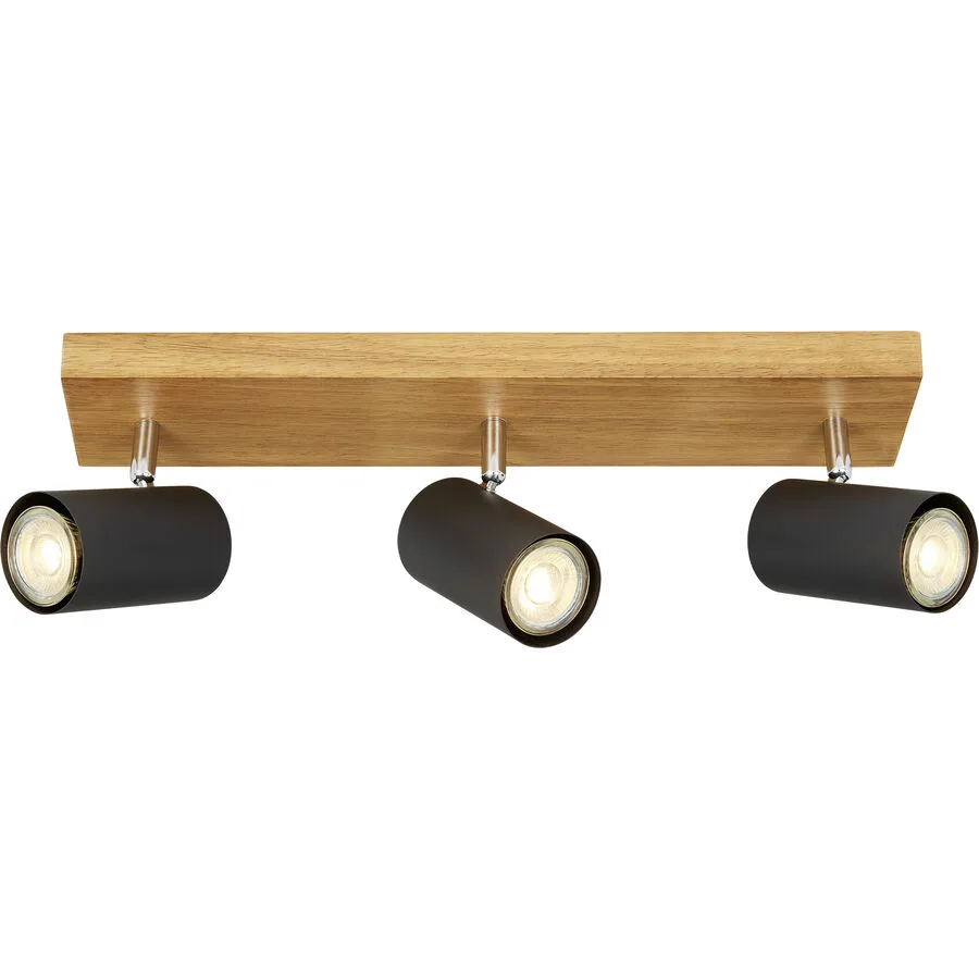 Spot Jasin Braun/Schwarz Holz/Metall 16 cm 9 cm