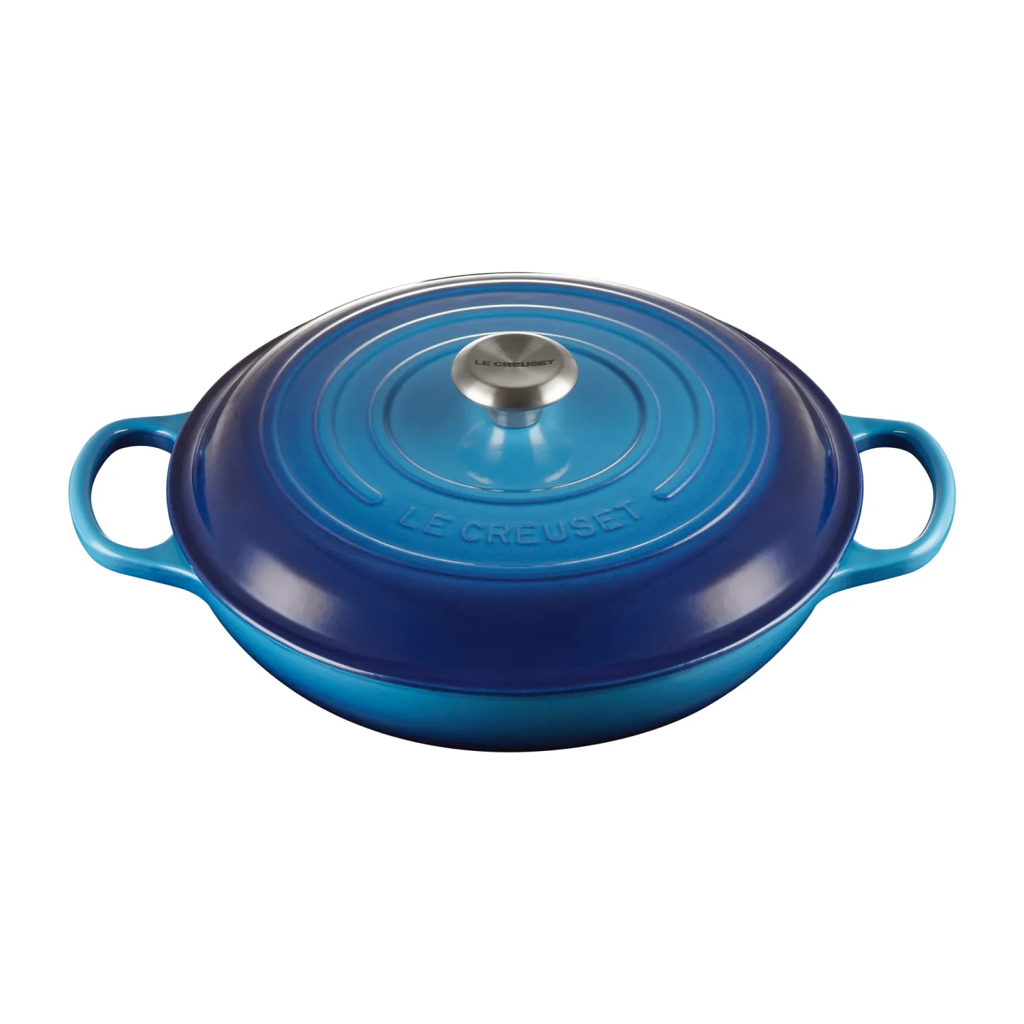 Le Creuset Signature Bufféttopf 3,5 l Azure blue