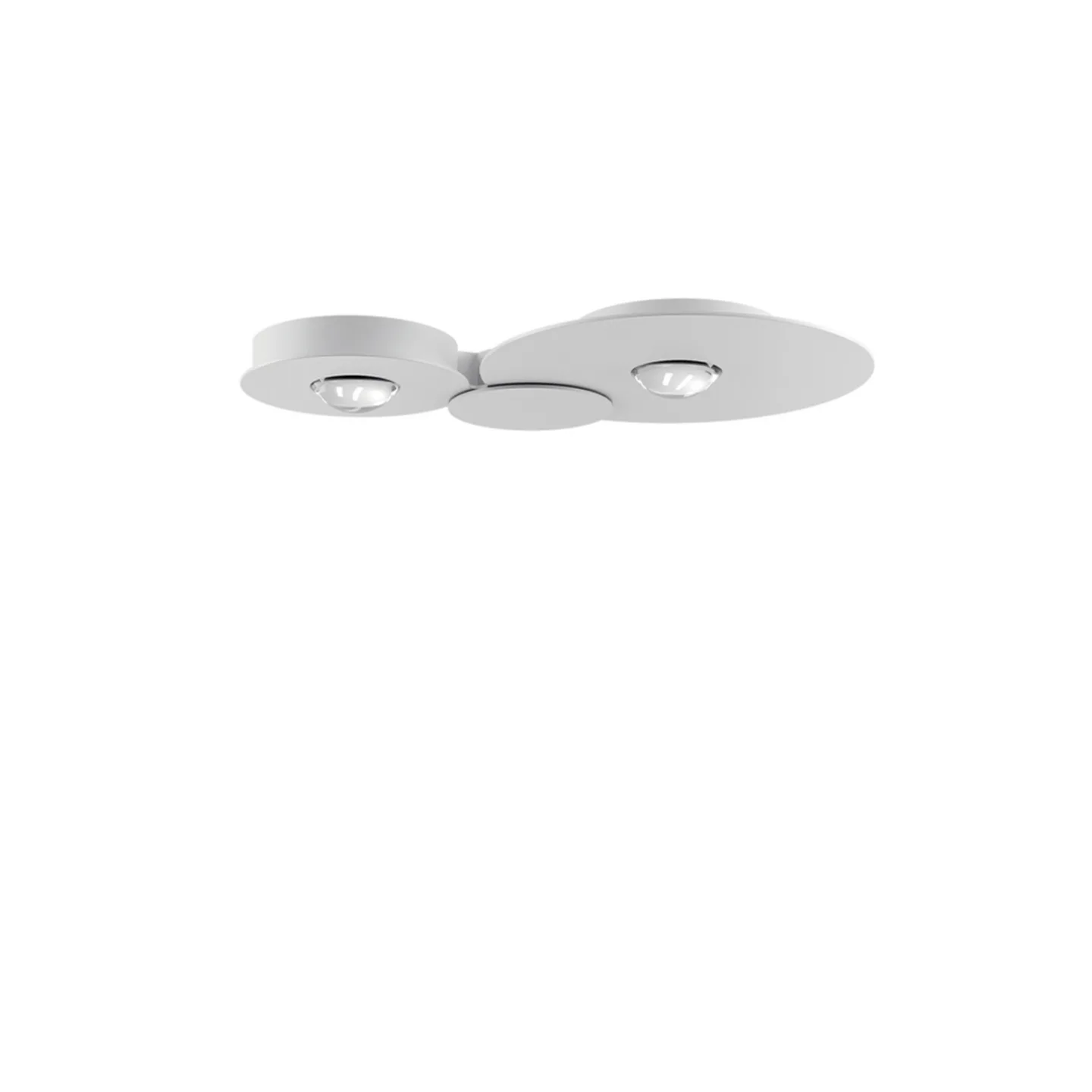 Bugia Double Taklampe Hvit - Lodes - Metall