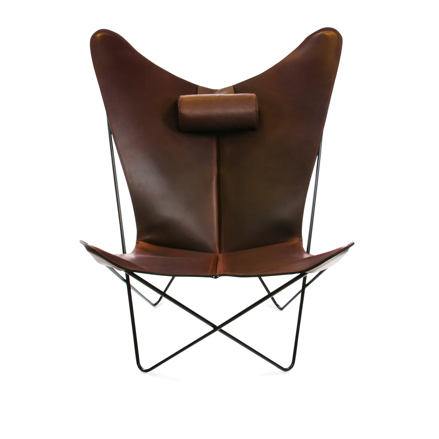 OX Denmarq - KS Chair Mocca/Svart - Fåtöljer - Dennis Marquart - Brun - Läder/Metall