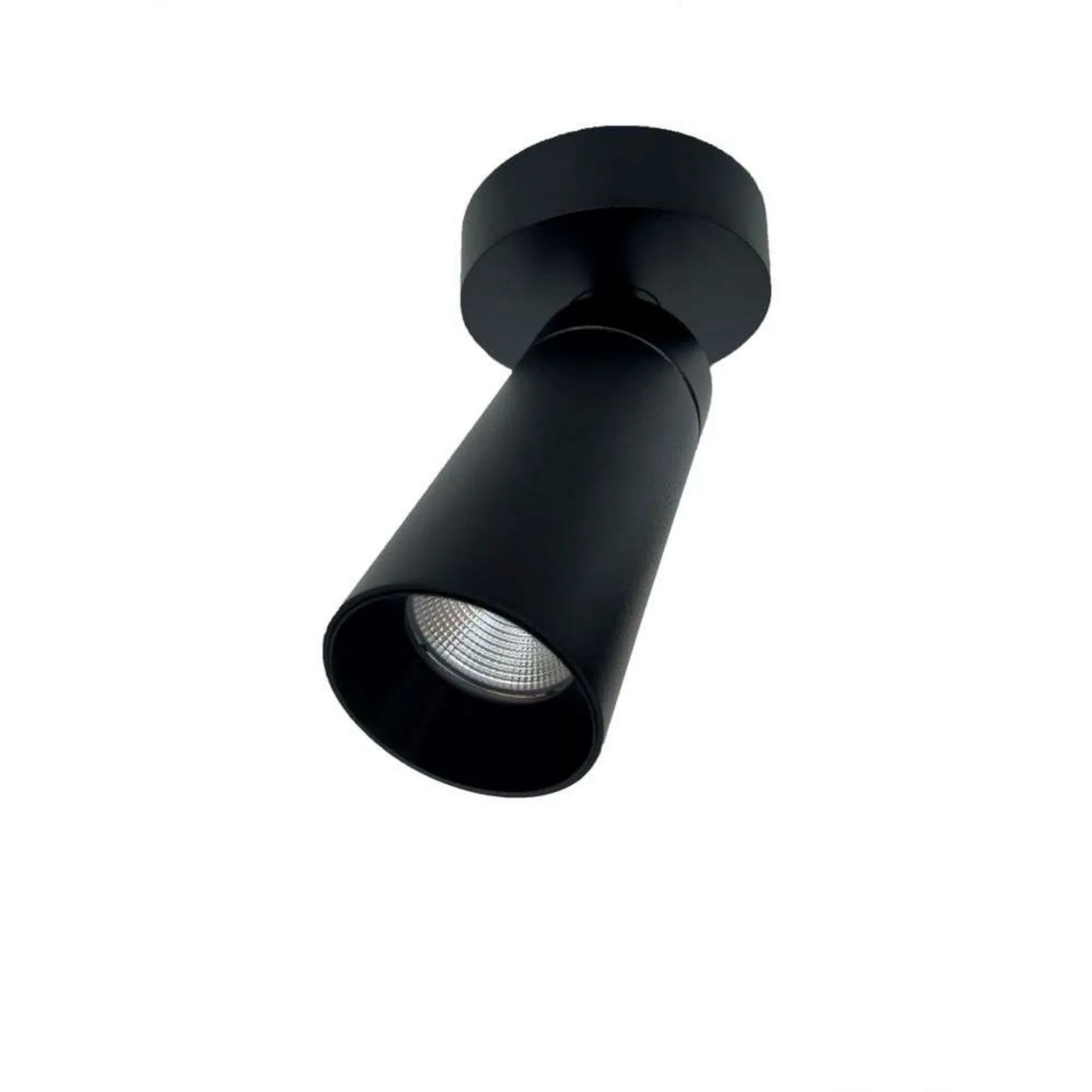 S16 Fast monteret spot, 17,9 cm, sort, 2700K - Antidark - Stue - Aluminium