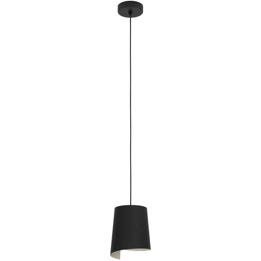 Eglo Pendellampe Bolivia Schwarz Stahl 18 cm 110 cm
