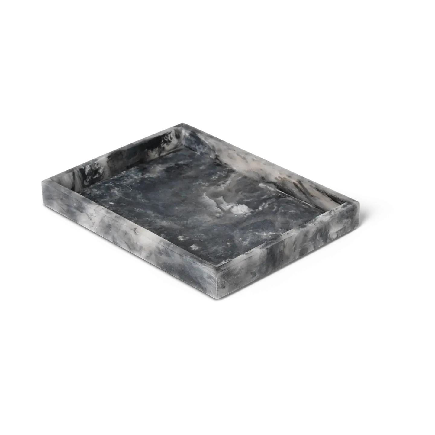 Ferm Living Mist Dekotablett 15x20 cm Charcoal