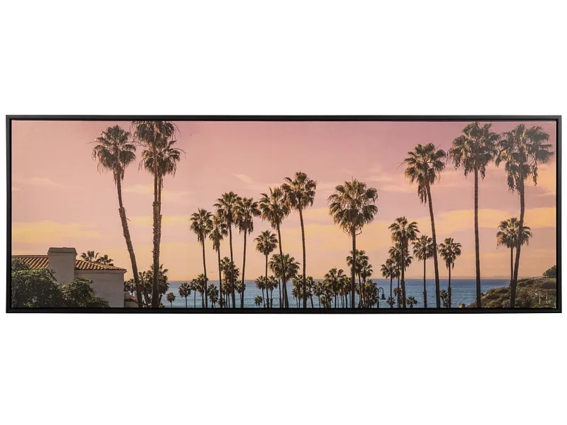 Leinwand bedruckt LAND mehrfarbig 50x140x4cm