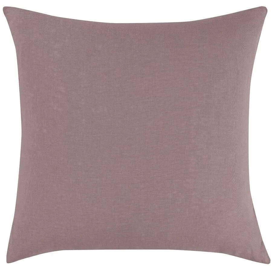 Kissenbezug Leana altrosa Einfarbig Leinen B 65 T 65 cm - Material: 100% Leinen