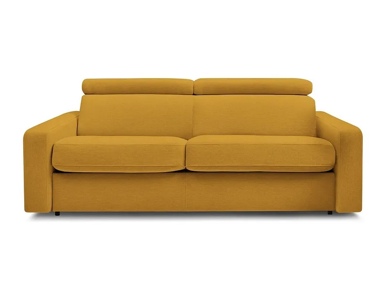 3er Sofa BOBOCHIC MONACO Stoff gelb