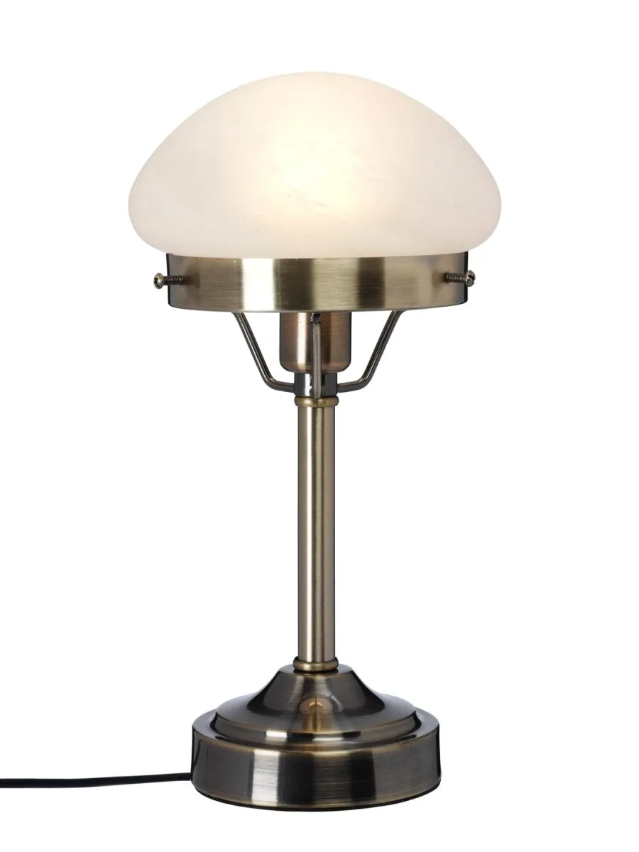 Cottex - Mini Strindberg 30cm - Bordslampa - Antikmässing