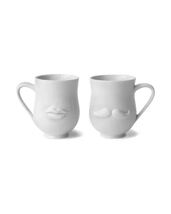 Mr & Mrs Muse Mug White