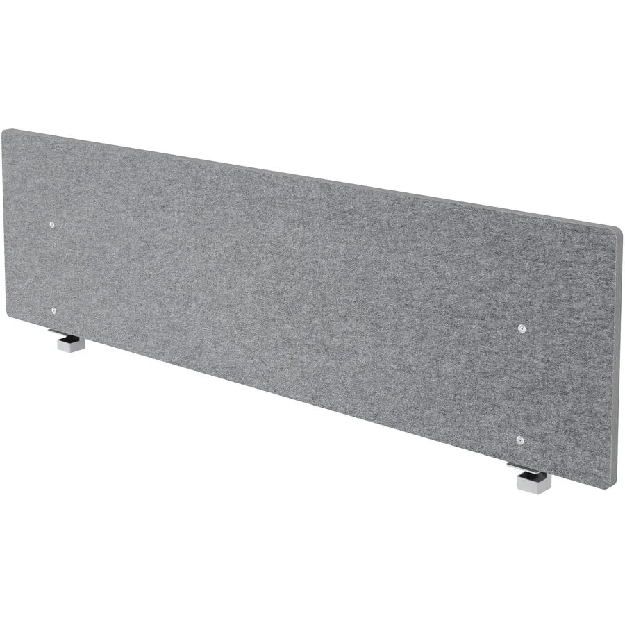 Sichtblende Office Grau Vlies - Farbe: Buche