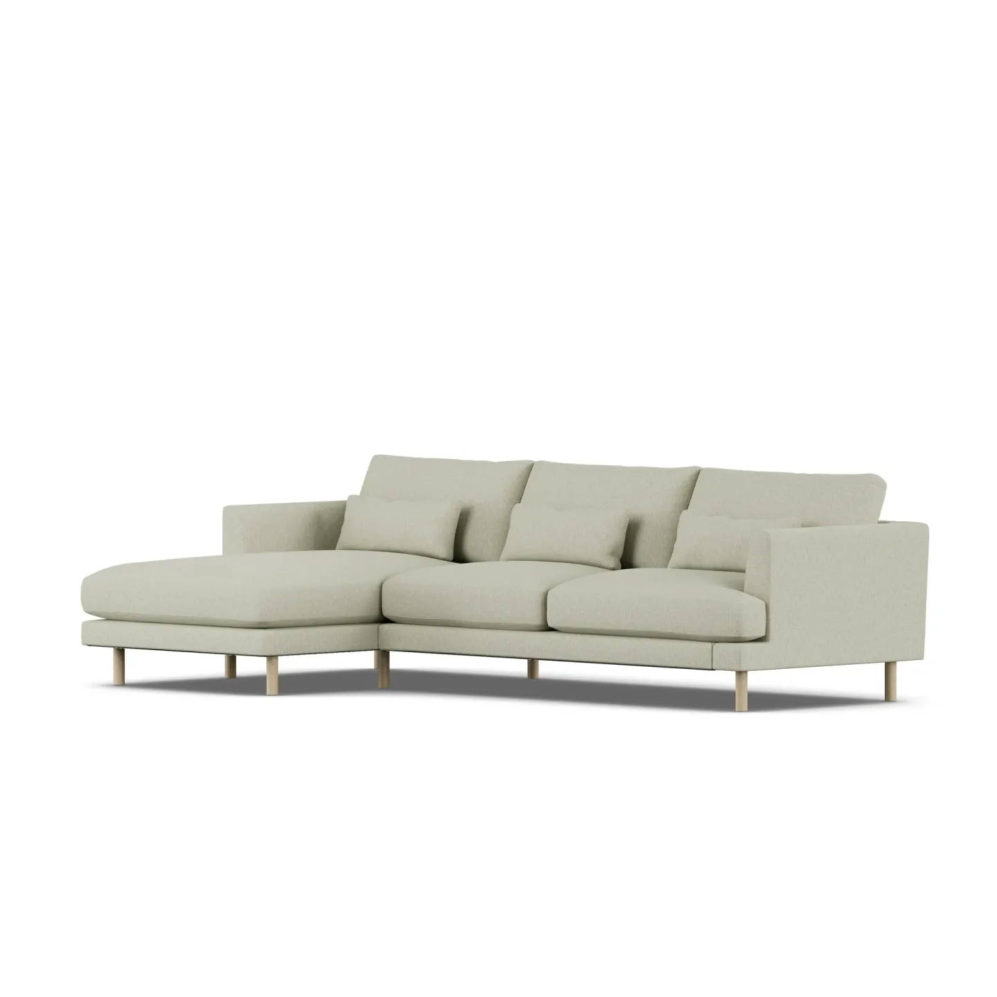 1898 Bredhult Sofa Luiza Beige 3981-Eiche weiß geölt, 2,5-sitzig C2
