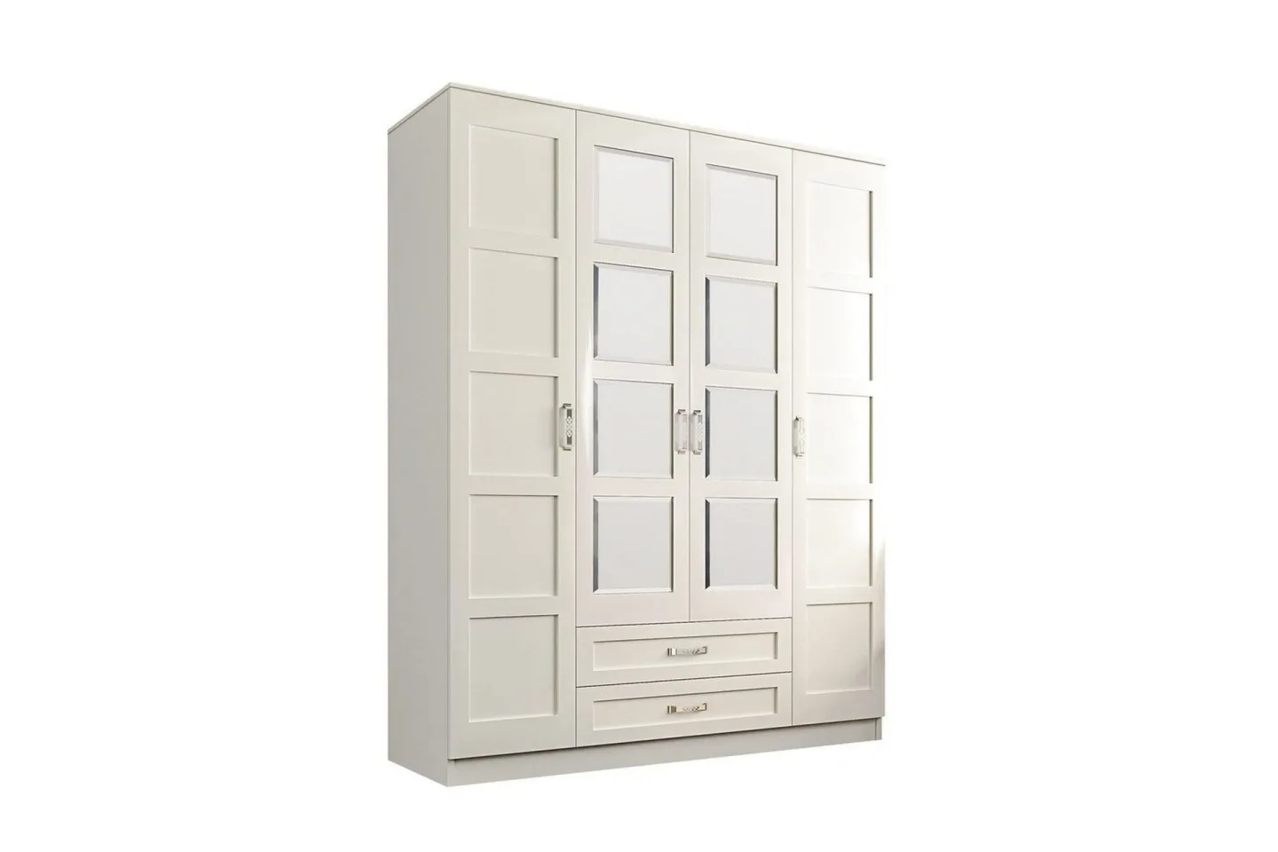 Zyricon Garderob 140x180 cm - Matt Vit