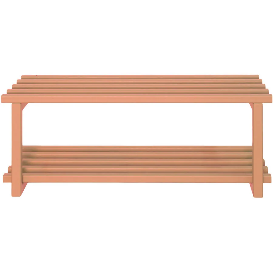 Spinder Design Schuhschrank Hesta terracotta Stahl B 71 H 26 cm