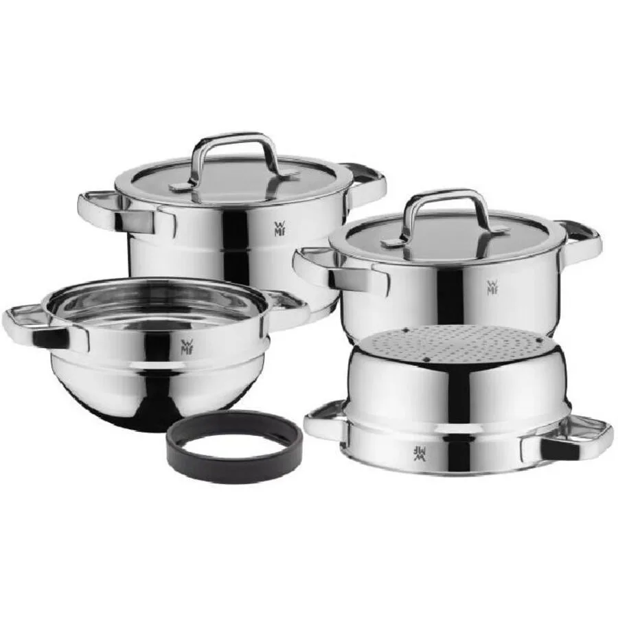 Kochtopf-Set WMF Silber Edelstahl 18/10