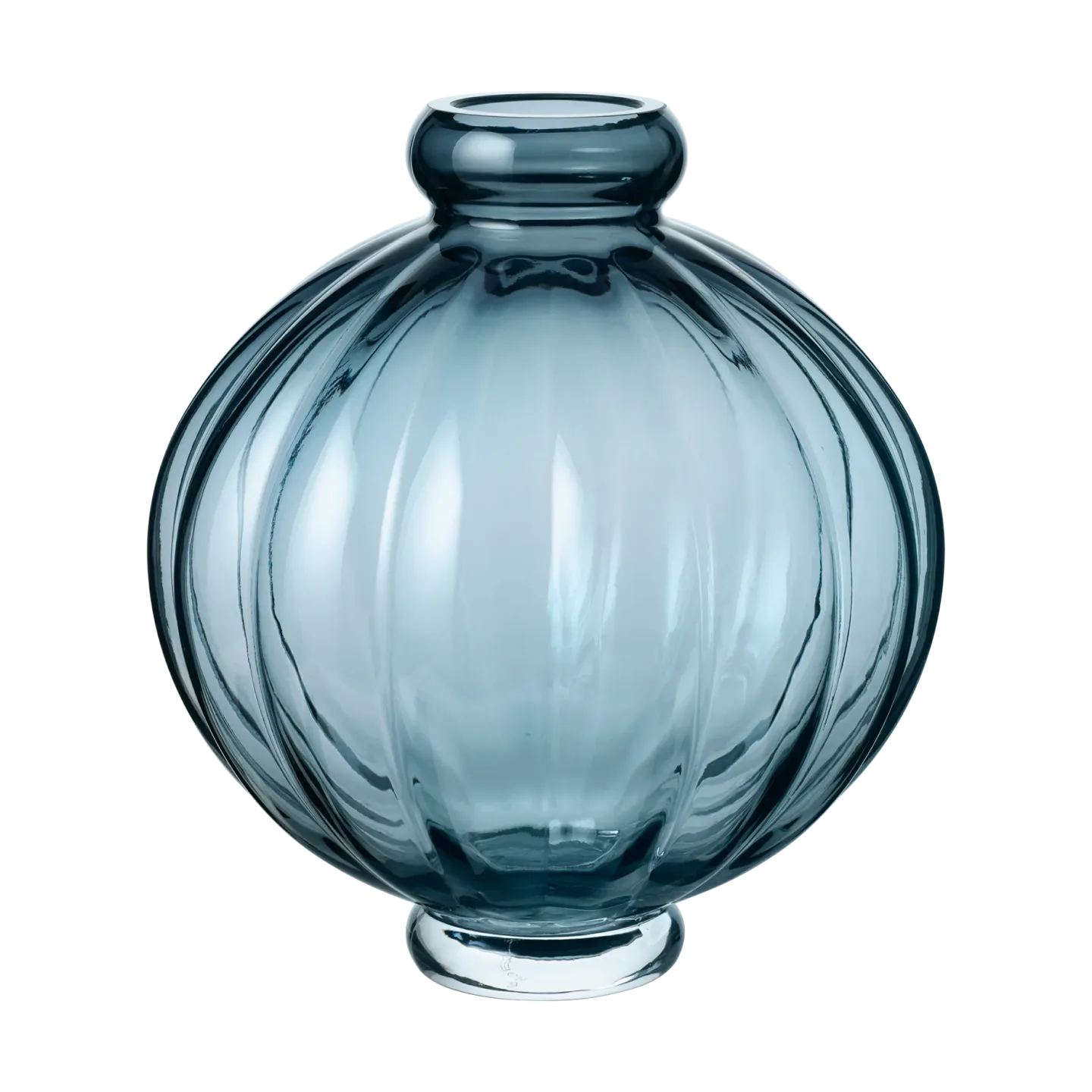 Louise Roe Balloon Vase 25cm Blue