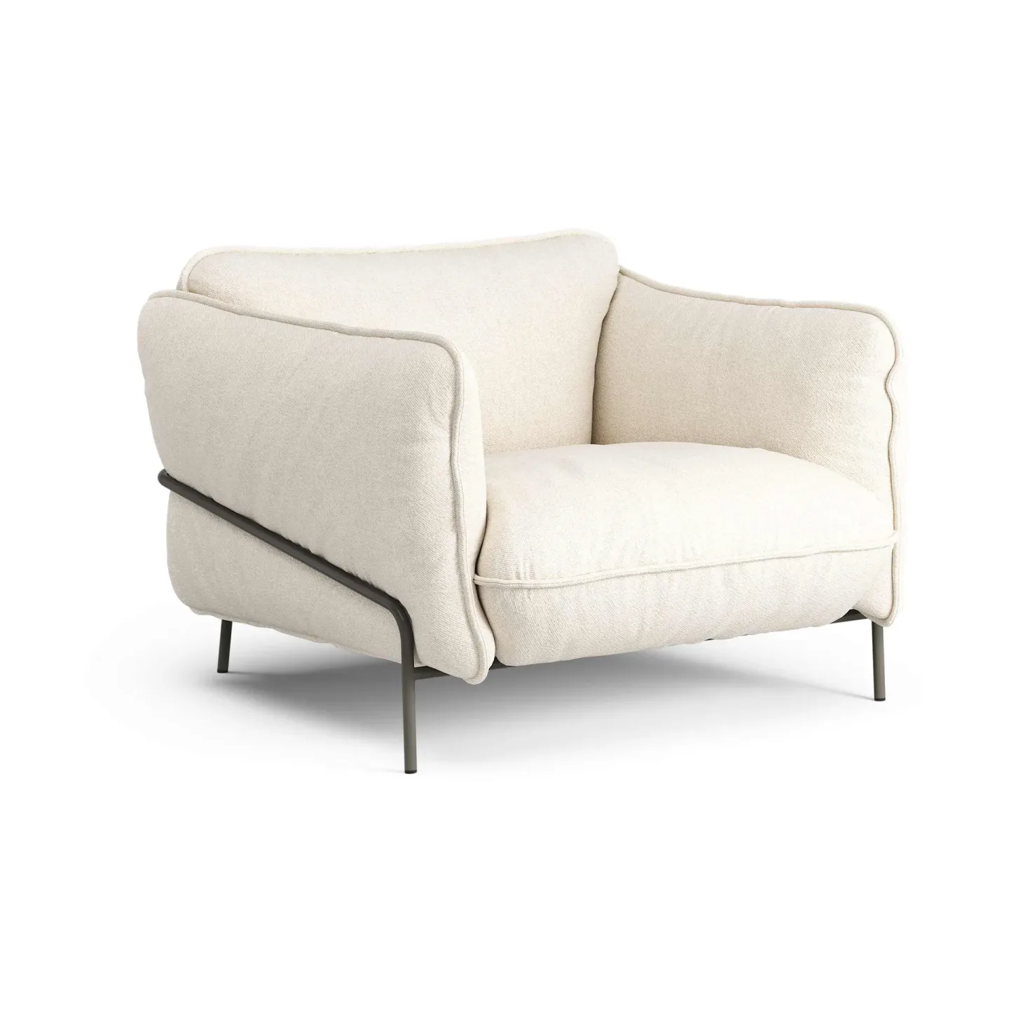 Swedese Continental Sessel Wave Sand-orkangrau
