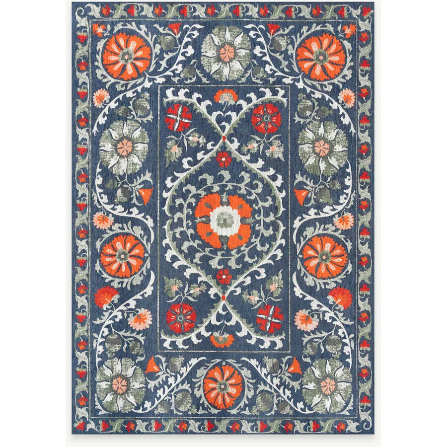 Teppich Nordic Blau Polyester 200 cm 280 cm