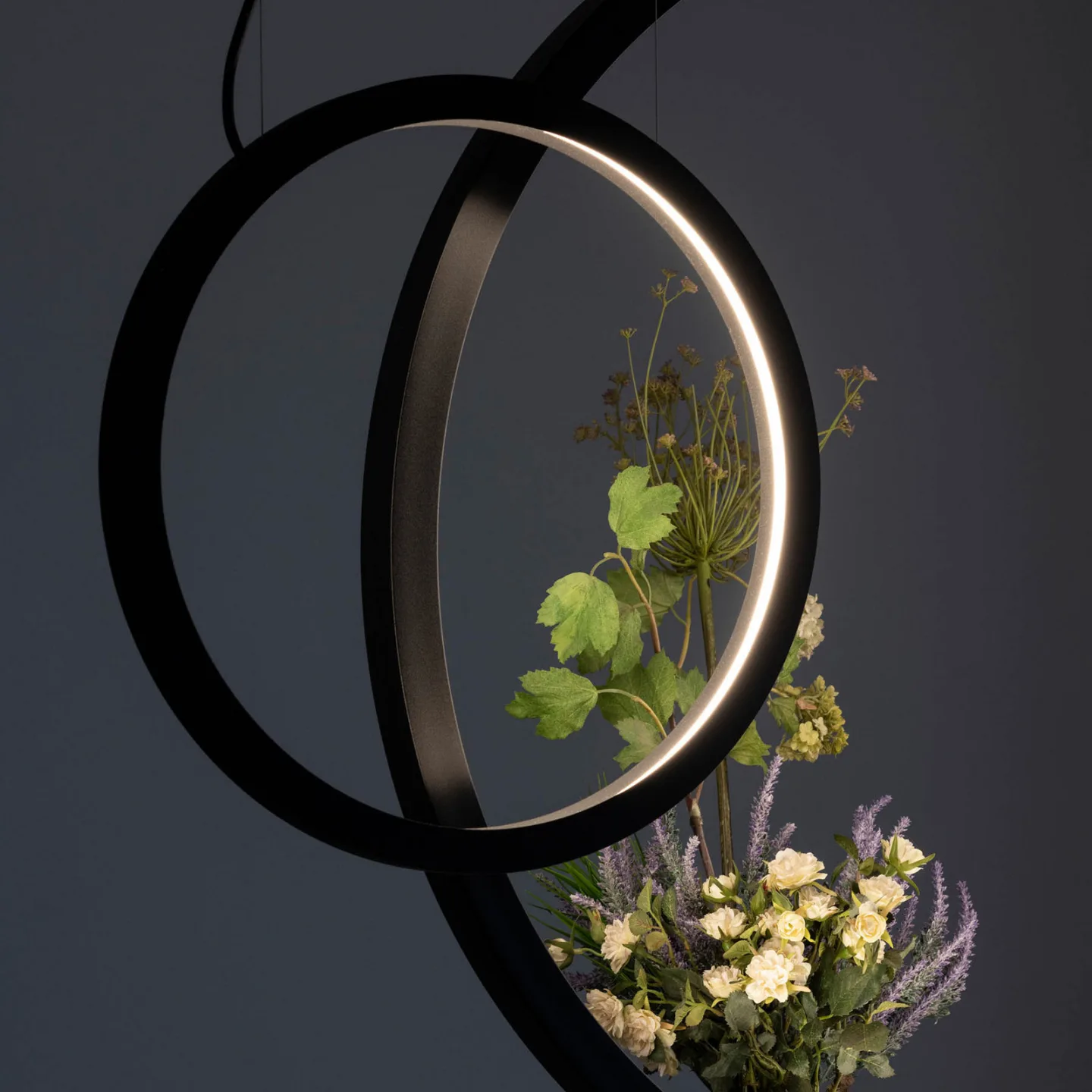 O 45 S Utomhus Taklampa Black - Artemide - Design - Metall - Med en ljuskälla