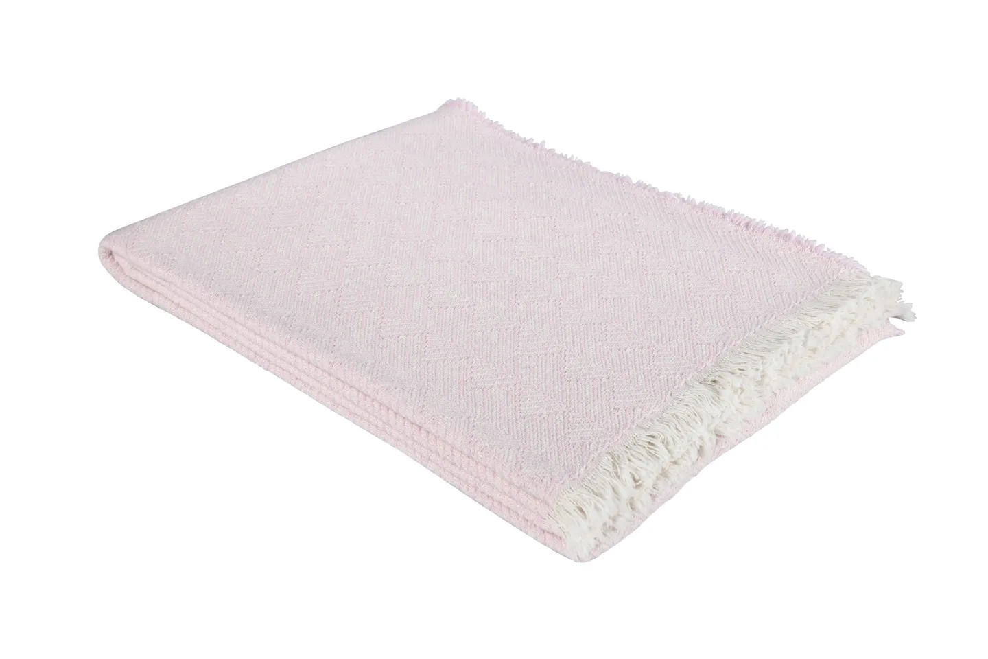 Eskitex AG Plaid Mykonos Rose 140 x 200 cm Rosa | Schubiger Möbel