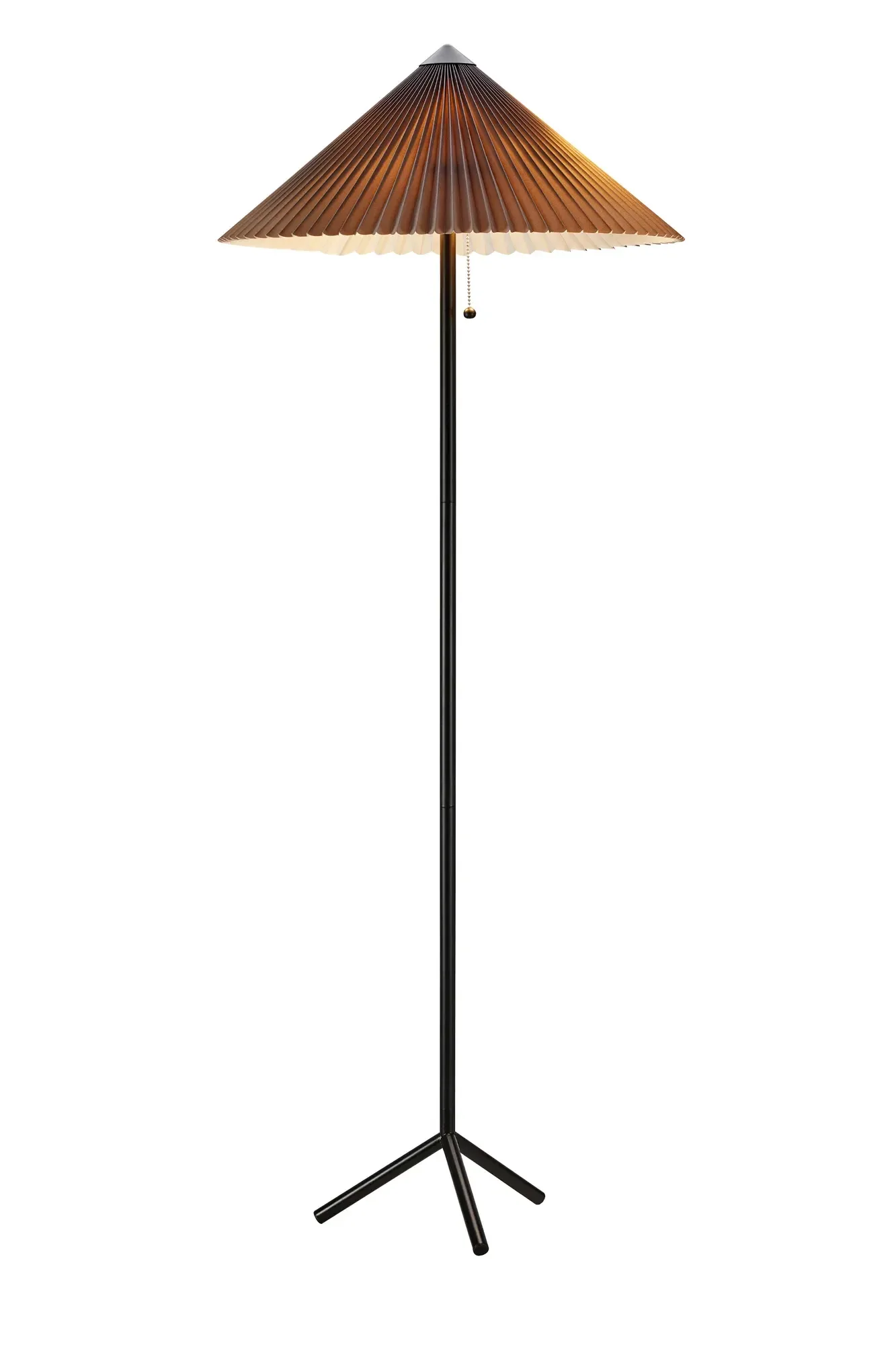 Plisado Stehlampe Grau