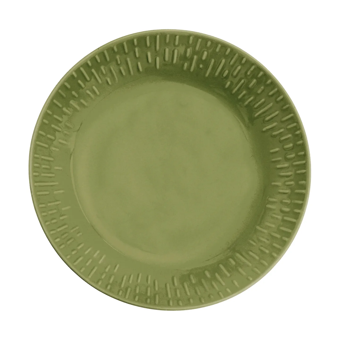 Aida Confetti Pastateller Olive, Ø23 cm