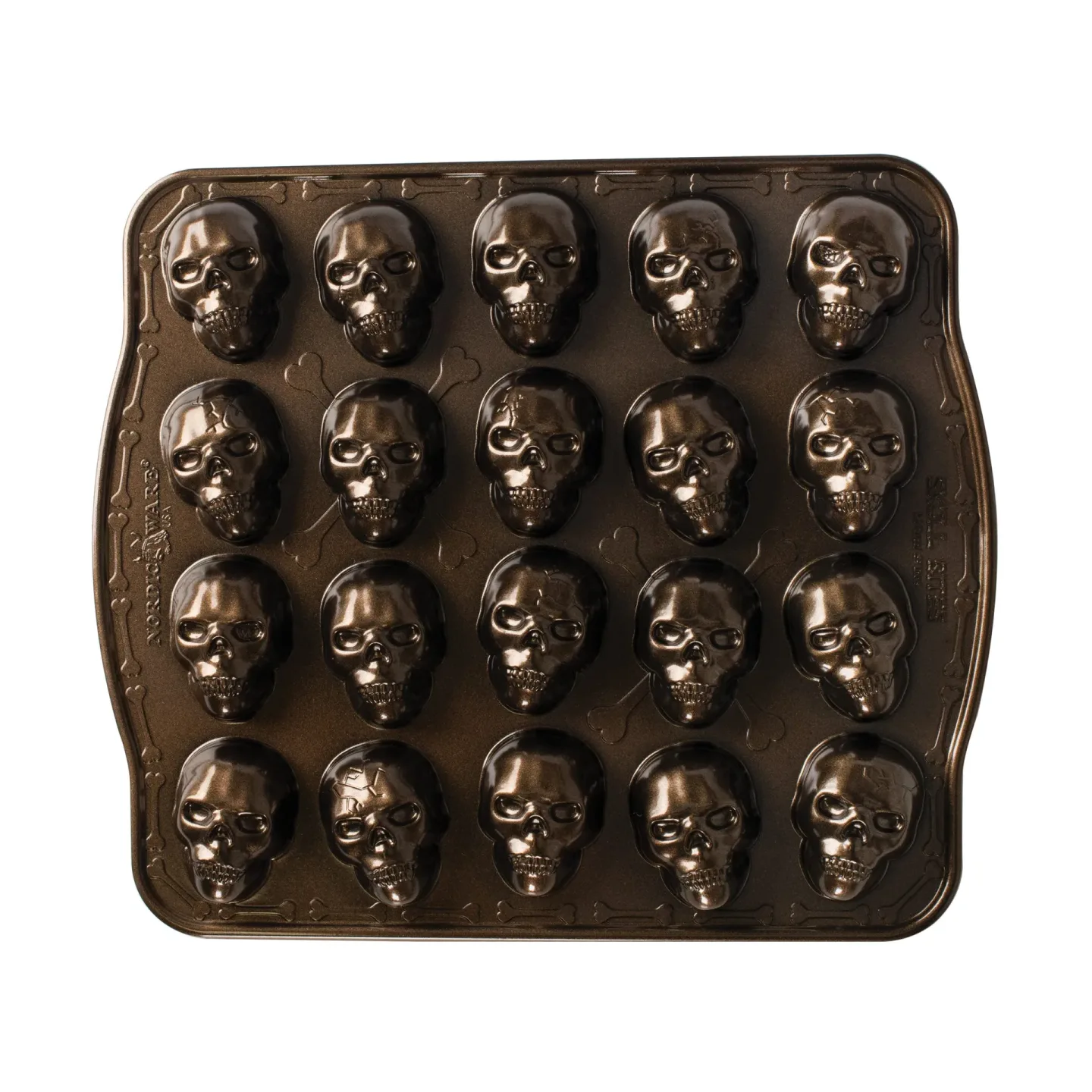 Nordic Ware Nordic Ware Skull Bites Backform Bronze