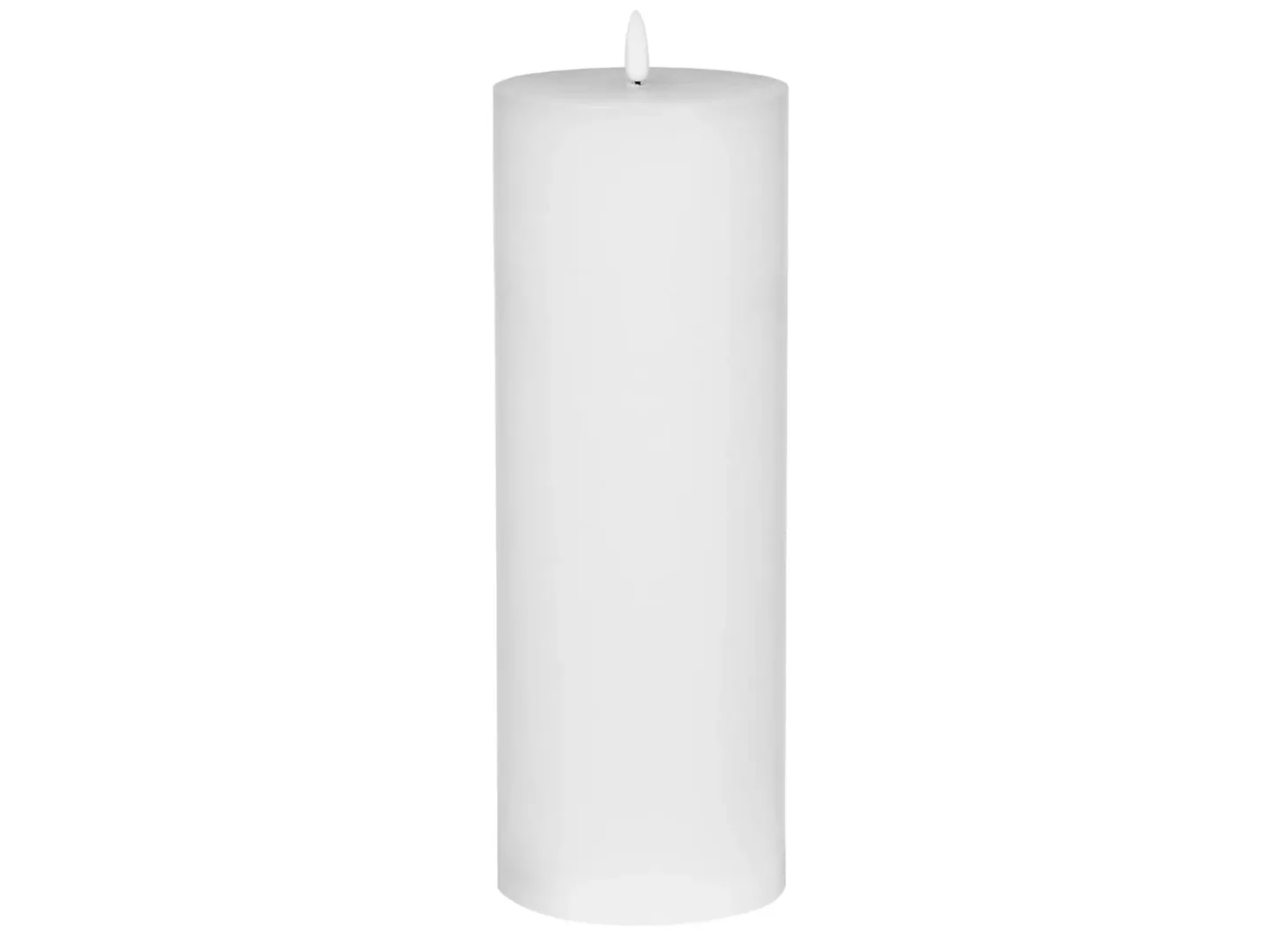 Kaheku LED Kerze Flaca Weiss H: 32 cm | Schubiger Möbel