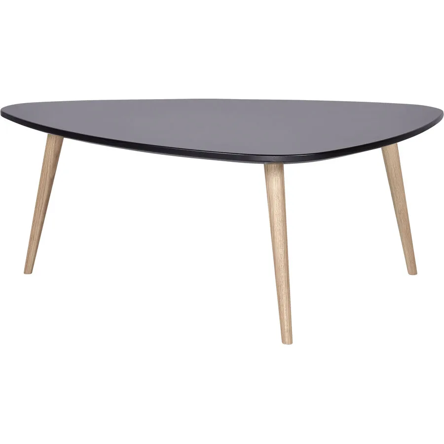 Salontisch Forlan II schwarz, natur MDF, Eiche B 110 T 70 cm
