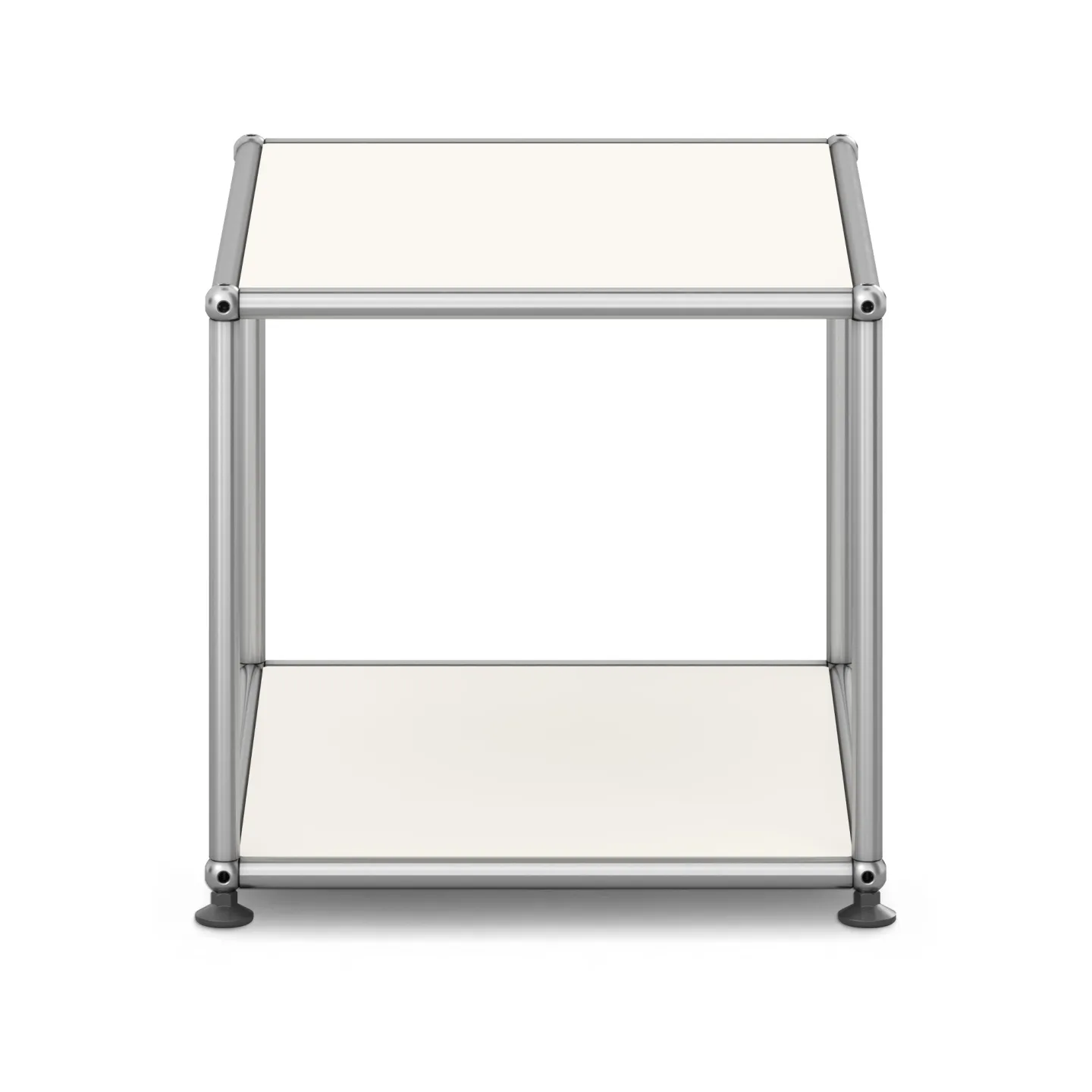 USM - USM Haller M21 24 Pure White - Sidobord - Fritz Haller & Paul Schärer - Vit - Metall