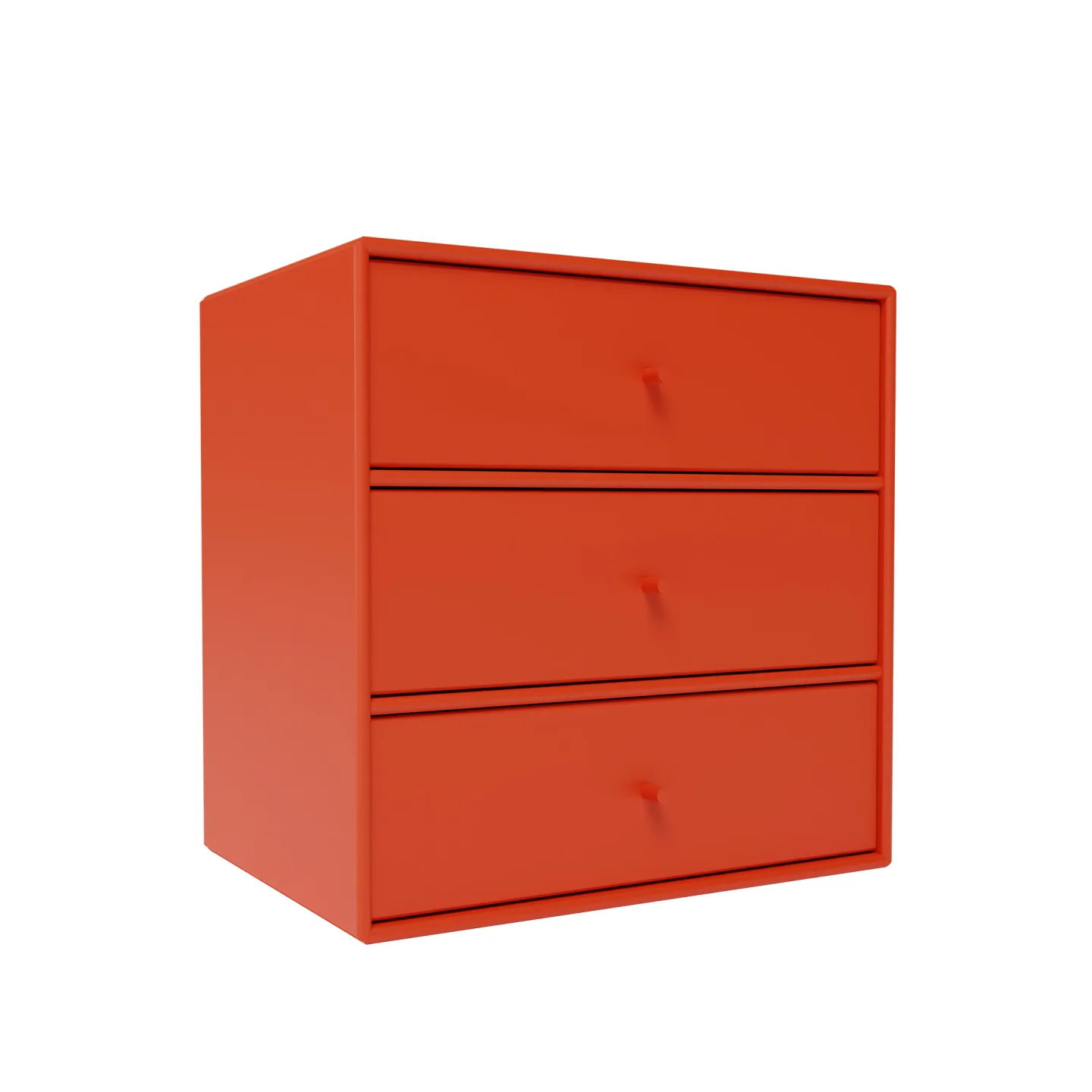 Montana - Montana Mini 1007 - Module With Three Drawers - Flint - Hyllor & Hyllsystem - Peter J. Lassen - Grå