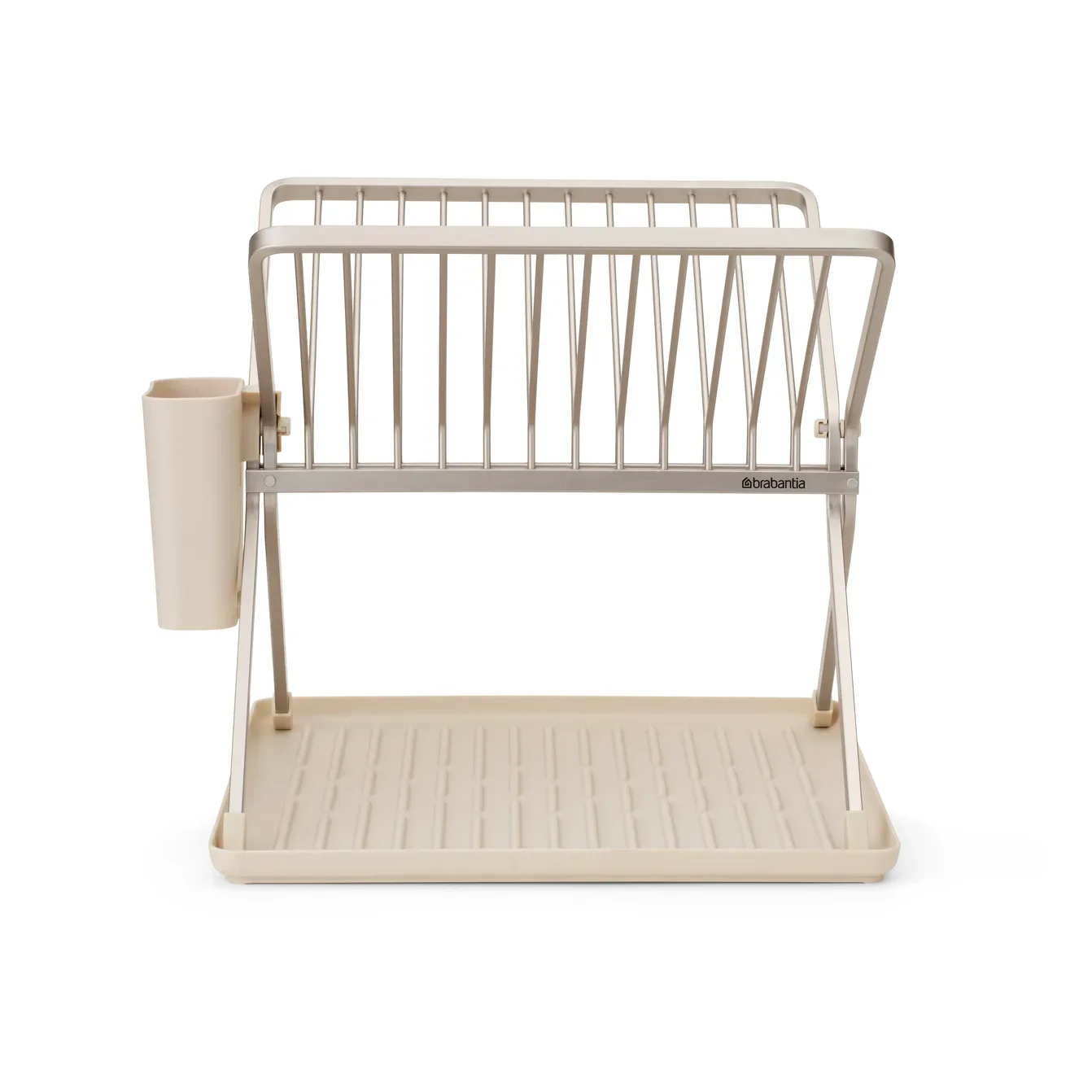Brabantia Sinkside zusammenklappbarer Geschirrkorb 37cm Soft Beige