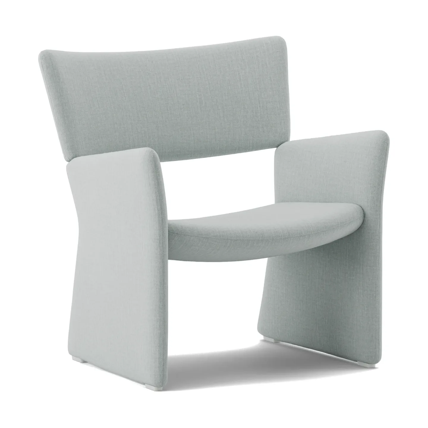 Massproductions Crown Easy Chair Sessel Linara 253 Swedish Grey