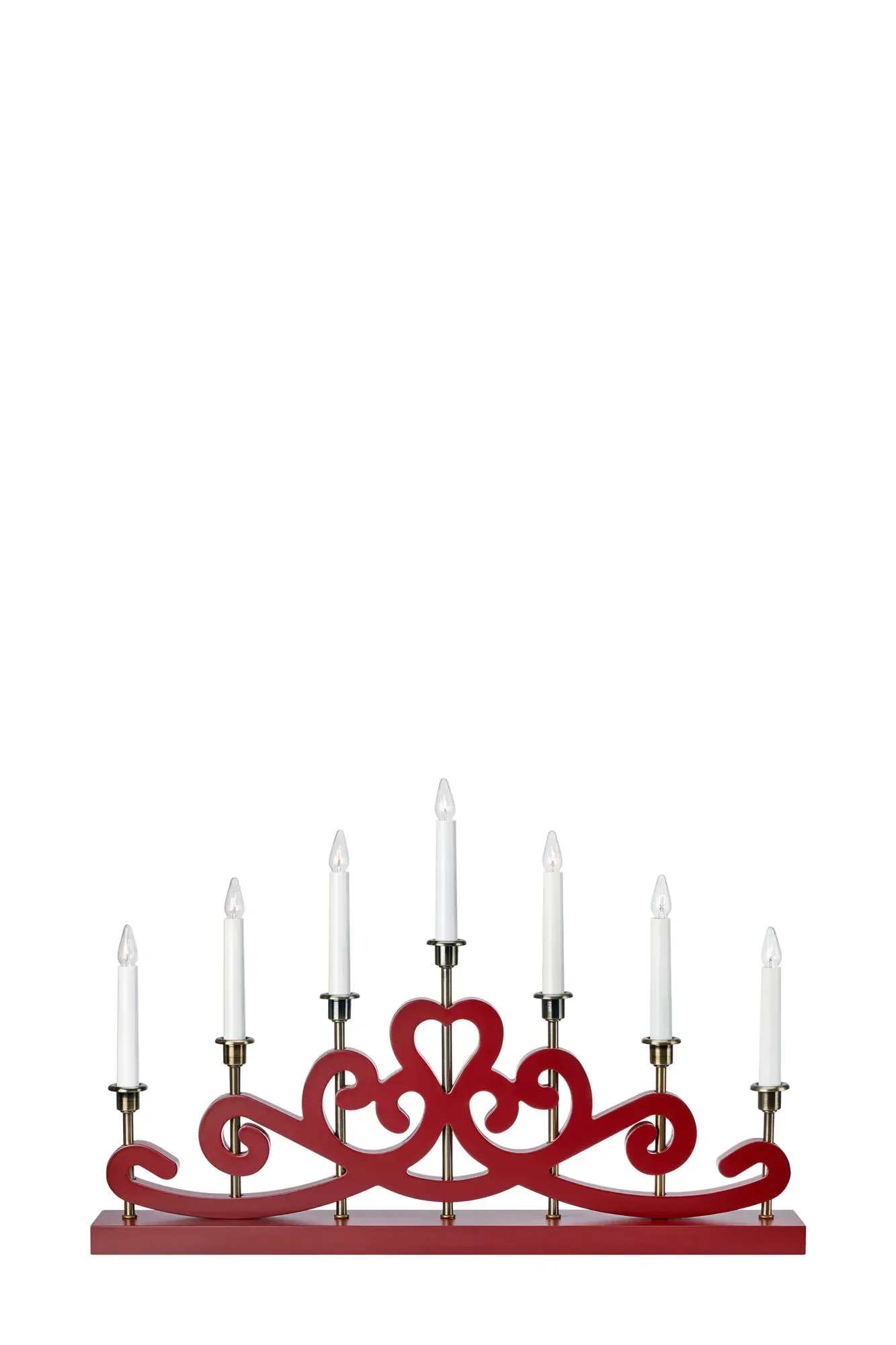 Nightfall Adventskerzenhalter Rot