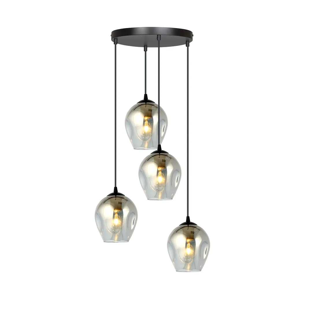Emibig Lighting - Istar Premium Ø40 - Taklampa - Rökfärgad