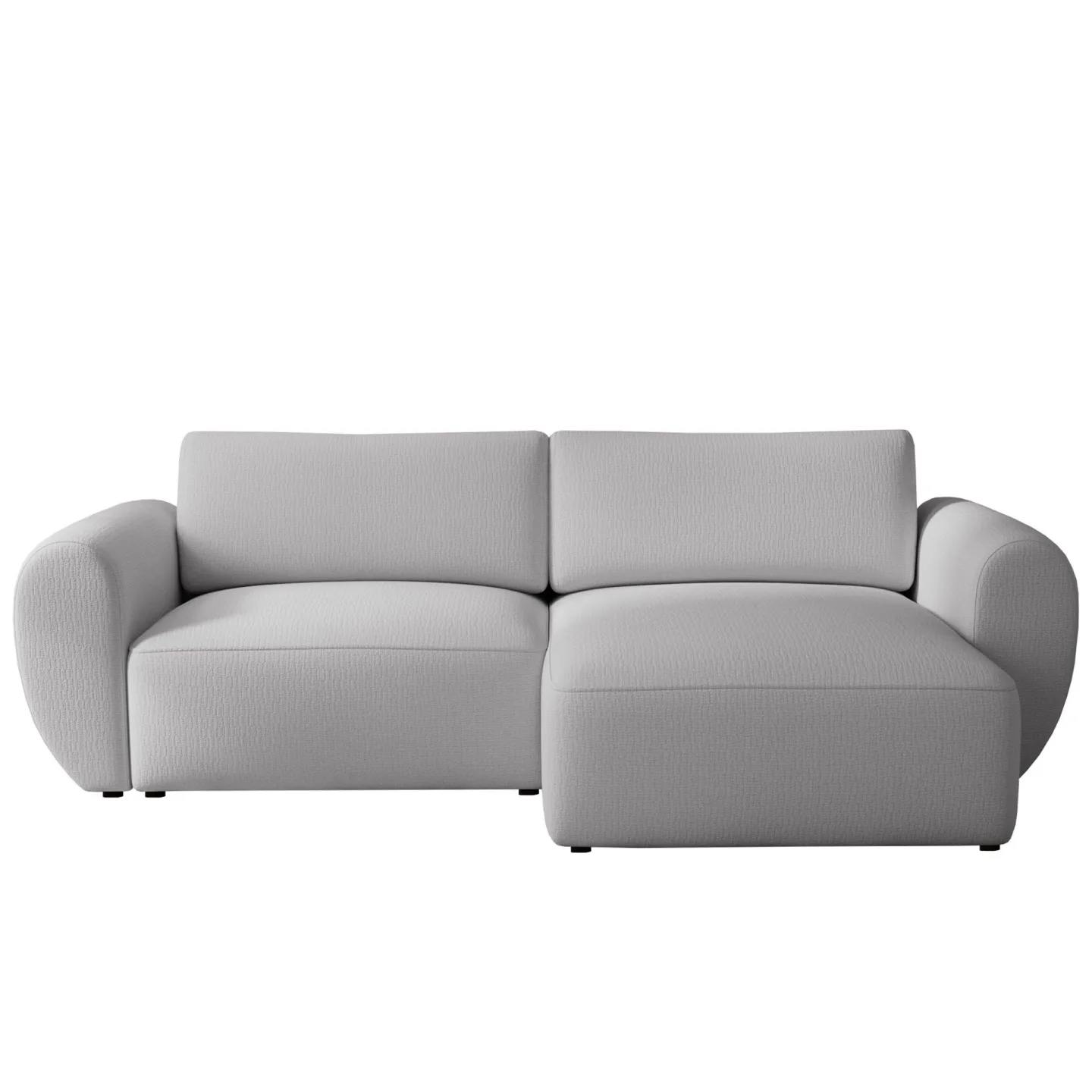 Osvar 3-sits Bäddsoffa med Divan Höger och Förvaring - Grå