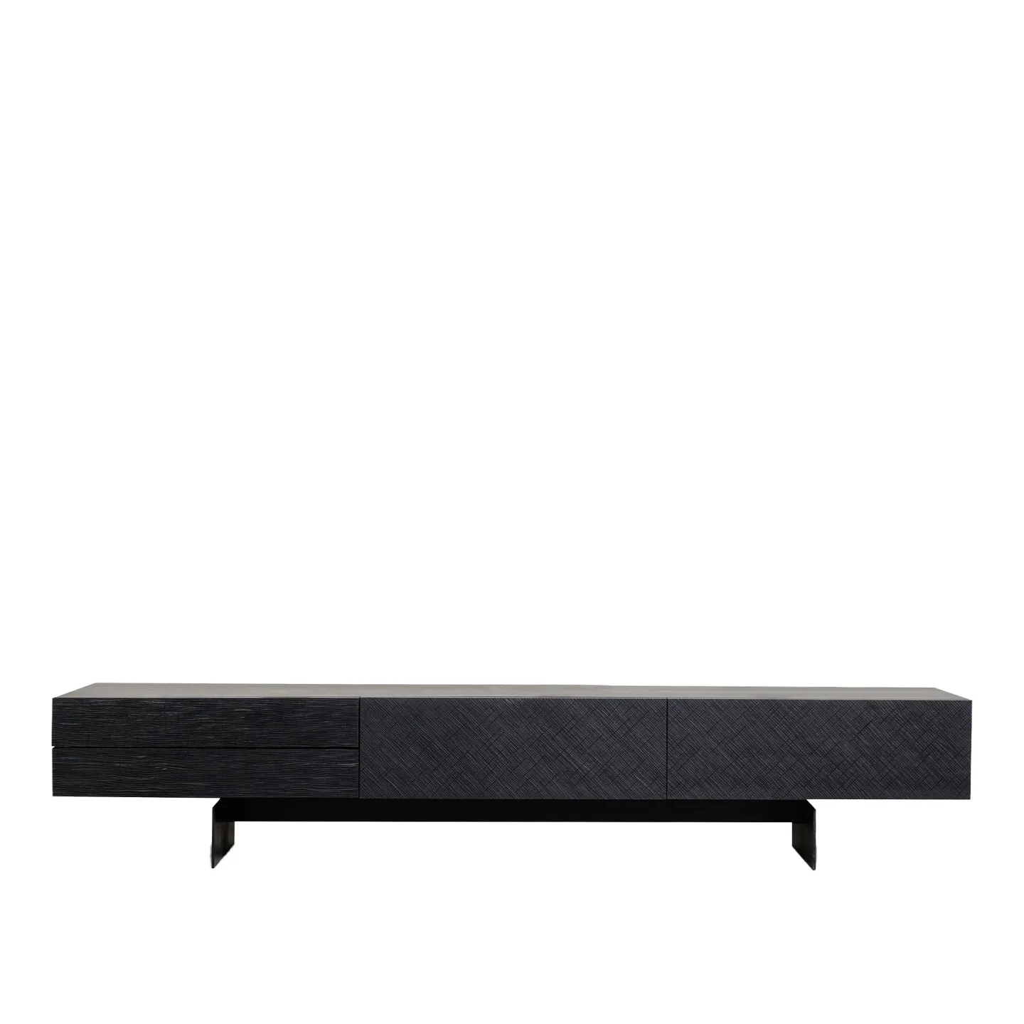 Zanat - Koam Sideboard - Maple Black - Avlastningsbord - Jean-Marie Massaud - Svart - Trä