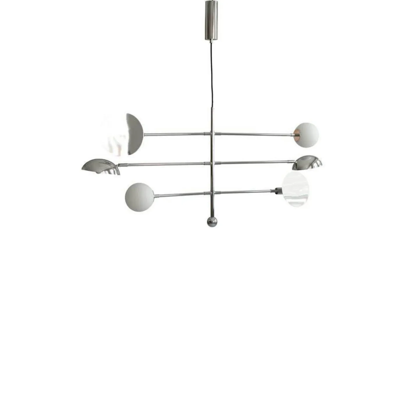 Sahn Lysekrone Chrome - 101 Copenhagen - Spisestue - Metall
