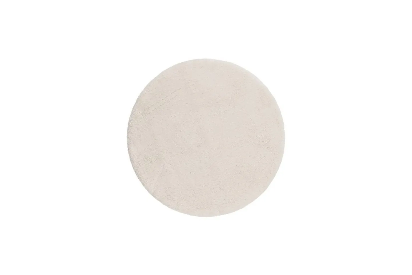 Ryamatta Royal Deluxe Rund - 160x160 cm, Creme