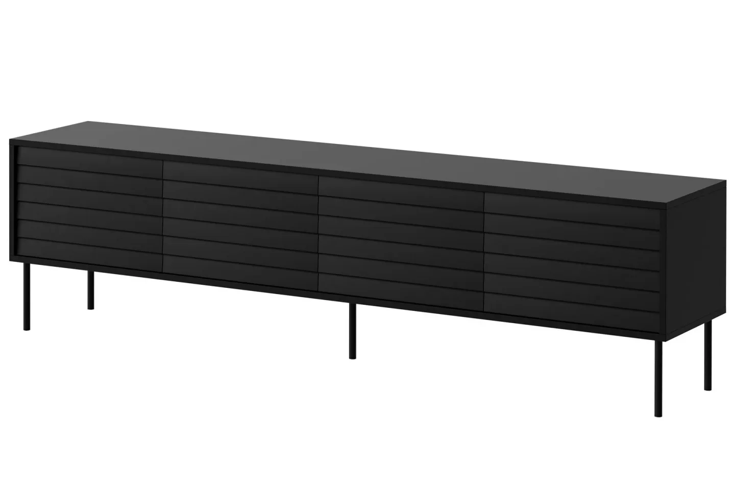 Belonger Tv-bänk 200 cm - Svart