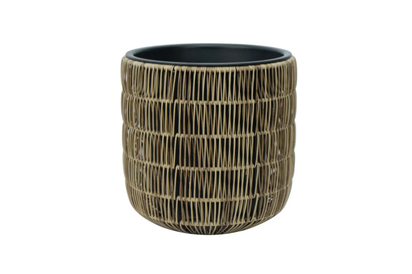 Wicker Blomkruka D35xH36 cm Ljusbrun -
