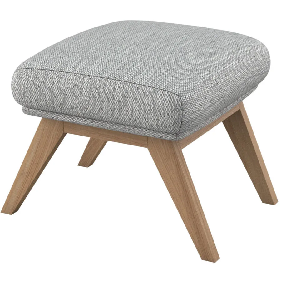 Hocker Halani Light Grey Stoff B 41 T 54 H 41 cm