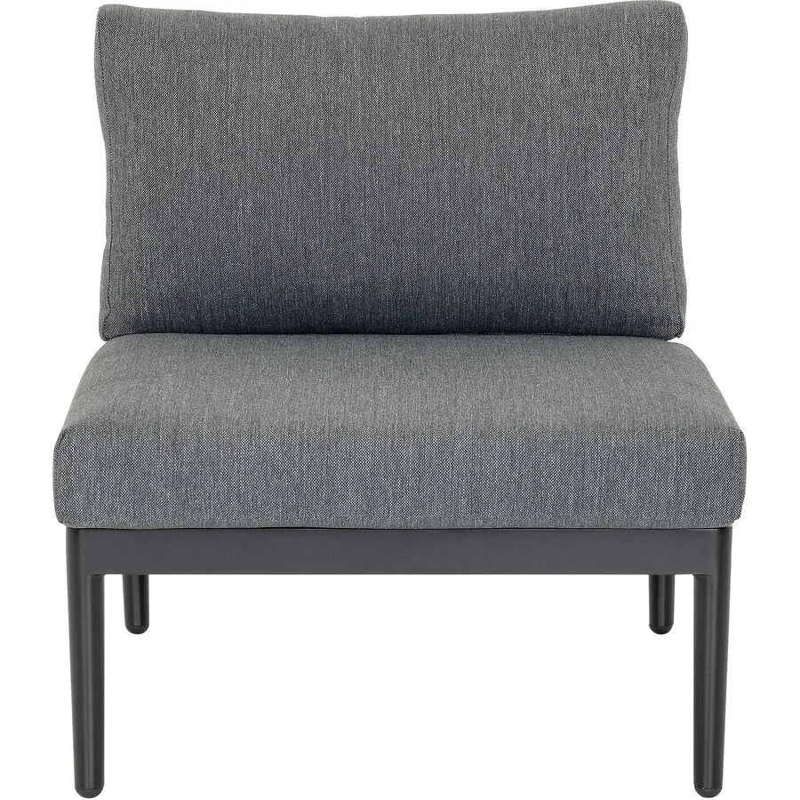 Loungeelement Florida dunkelgrau Aluminium 1 B 68 cm T 80.5 cm