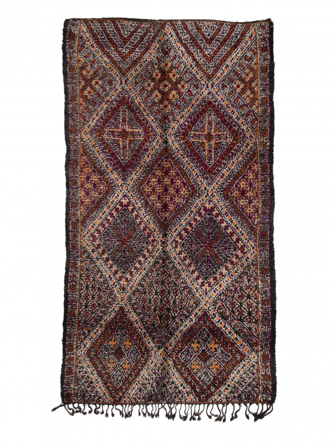 Kelim-teppe Marokkansk Azilal Special Edition 430 x 230 cm (Størrelse: 430 x 230 cm)