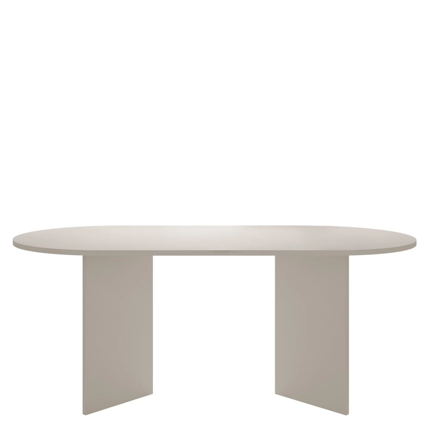 Zyleron Matbord oval 185 cm - Beige