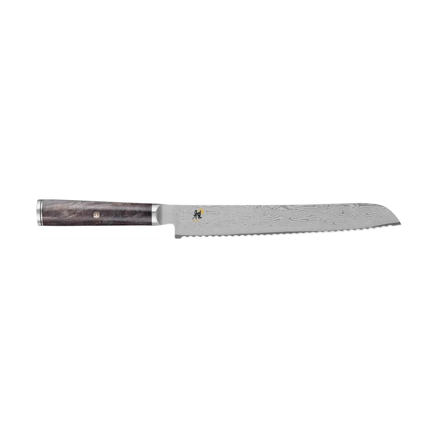 Miyabi Miyabi Black 5000MCD 67 Brotmesser 23 cm Damaskus-schwarz Ahorn