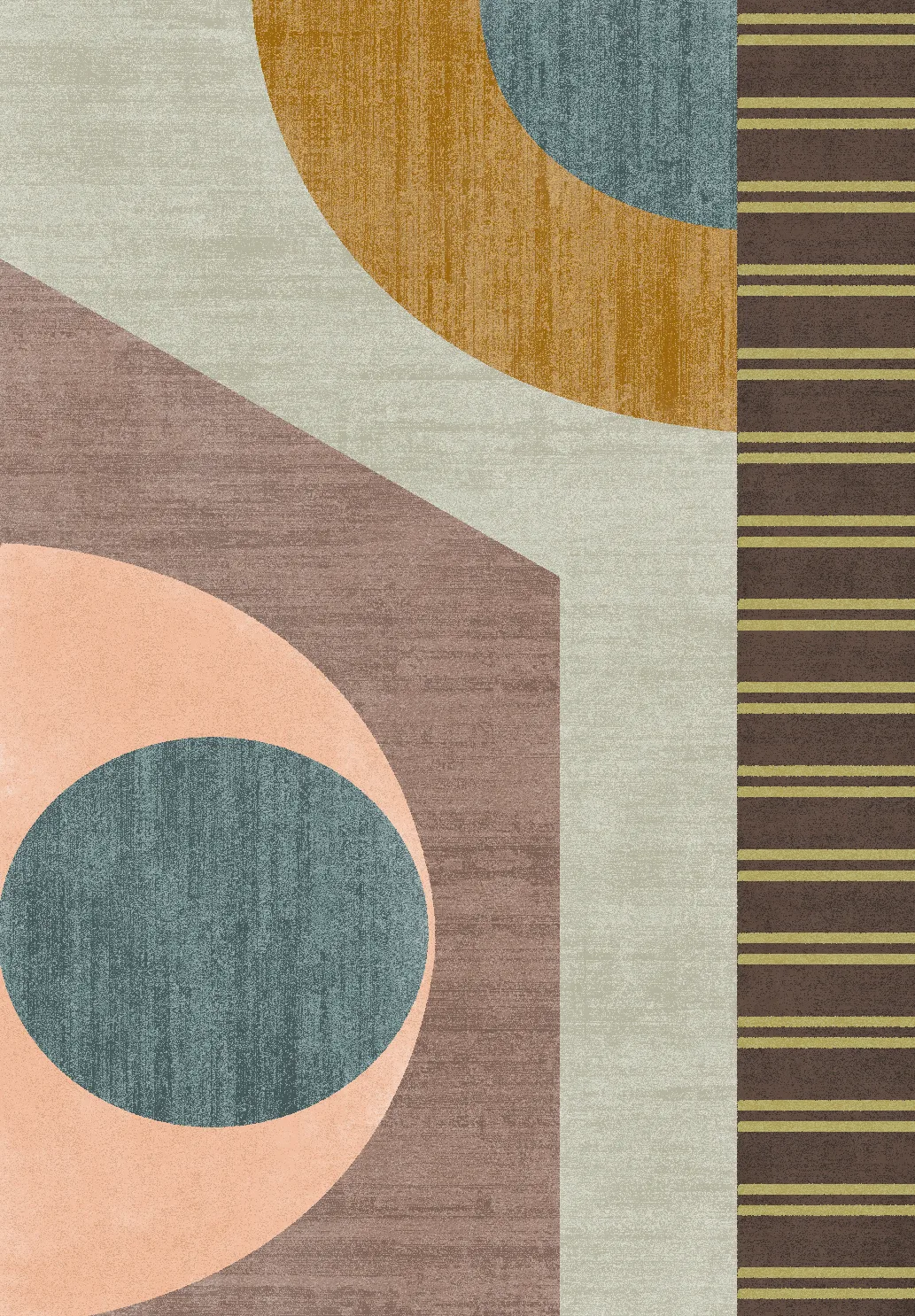 Wilton-teppe - Edna (multi) (Størrelse: 200 x 280 cm)