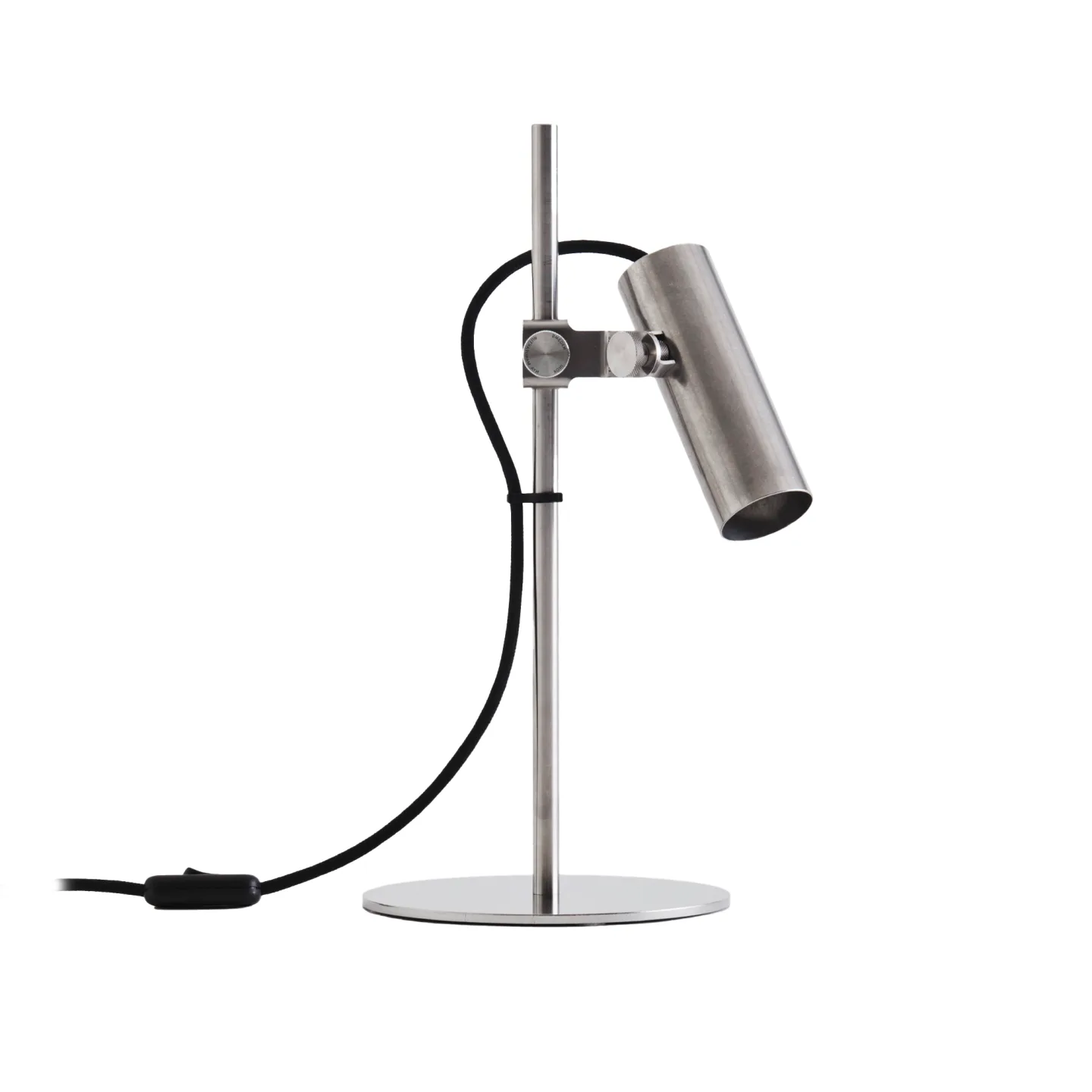 Nya Manufaktur - Atlas bordslampa - Bordslampor - Mats Theselius - Silver - Metall