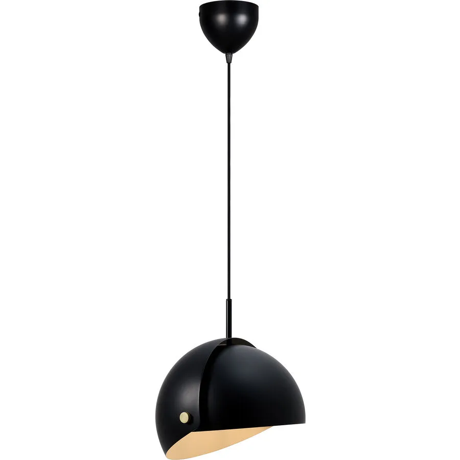 NORDLUX Pendellampe Align Schwarz Metall B 33.4 cm H 27.1 cm