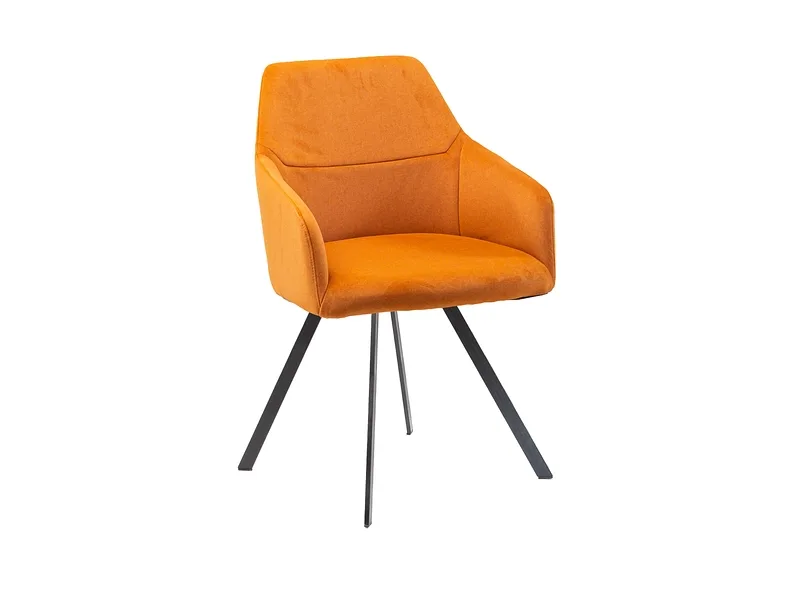 Stuhl AROSA Stoff orange drehsitz
